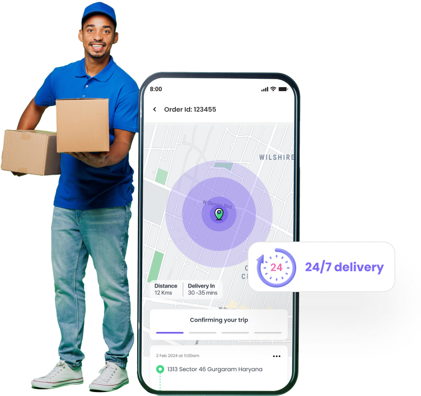 24/7 deliveries